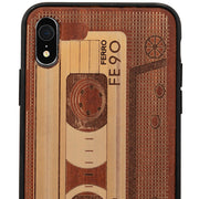 Cassette Real Wood Case Iphone XR