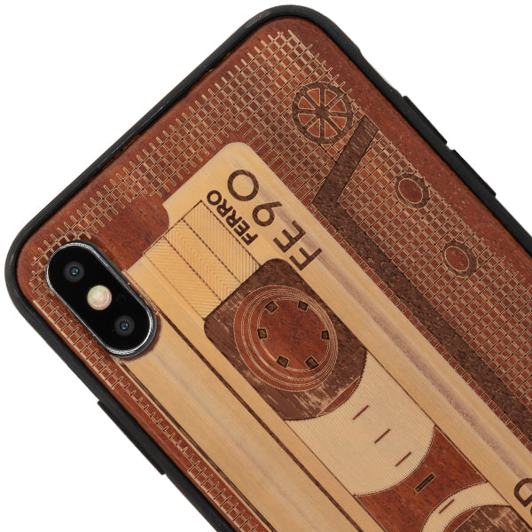 Real Wood Cassette Iphone 10/XS/X