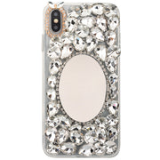 Handmade Bling Mirror Silver Case Iphone XS Max