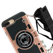 Camera Case Rose Gold Iphone 6/7/8 Plus