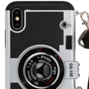 Camera Silver Case Iphone XS Max