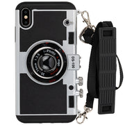 Camera Silver Case Iphone 10
