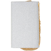 Glitter Detachable Purse Silver Iphone 10/X/XS