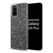 Hybrid Bling Case Grey Samsung S20 Plus - Bling Cases.com