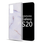 Mable Skin White Purple Samsung S20 - Bling Cases.com