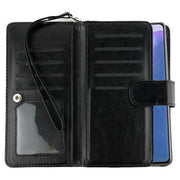 Handmade Detachable Bling Black Wallet Samsung Note 20