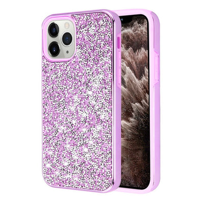 Hybrid Bling Purple IPhone 11 Pro Max - Bling Cases.com