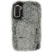 Fur Grey Case Samsung S21 Plus