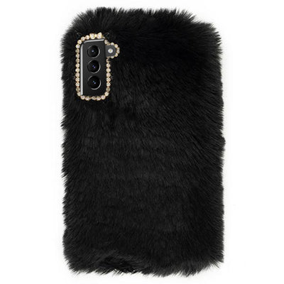 Fur Black Case Samsung S21 Plus