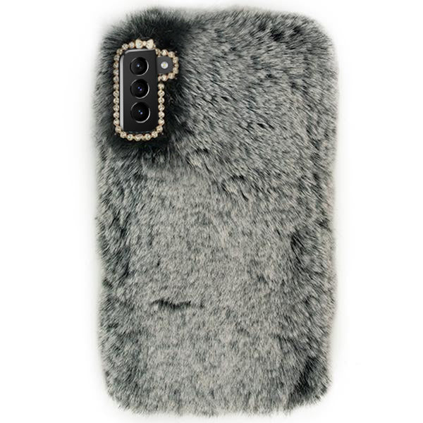 Fur Grey Case Samsung S21