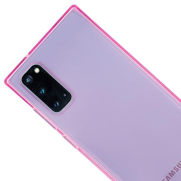 Square Box Pink Skin Samsung S20