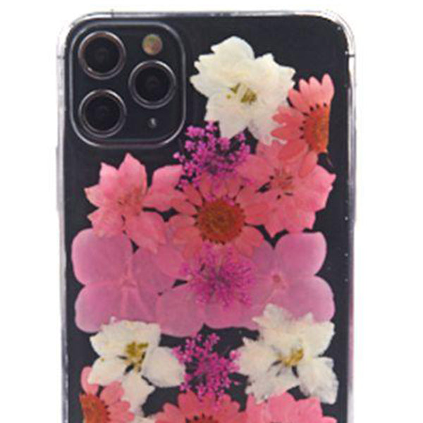 Real Flowers Pink Case IPhone 12 Pro Max