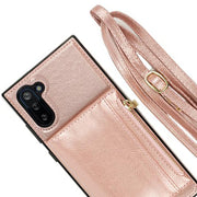Crossbody Pouch Rose Gold Case Samsung Note 10 Plus