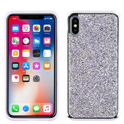 Hybrid Bling Purple Case Iphone XS MAX - Bling Cases.com