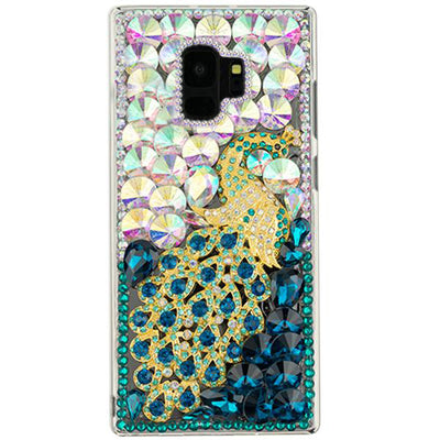 Handmade Peacock Bling Case Samsung S9