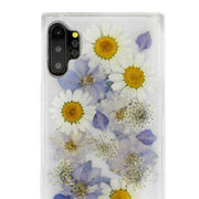 Real Flowers Purple Case Samsung Note 10