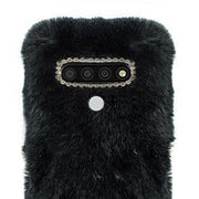 Fur Case Black LG Stylo 6