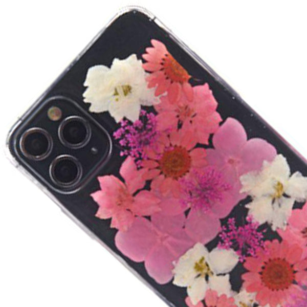 Real Flowers Pink Case Iphone 11 Pro Max