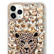 Handmade Cheetah Bling Gold Case IPhone 12 Pro Max