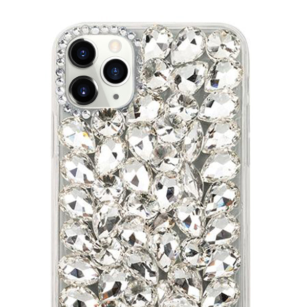 Handmade Bling Silver Case IPhone 13 Pro Max