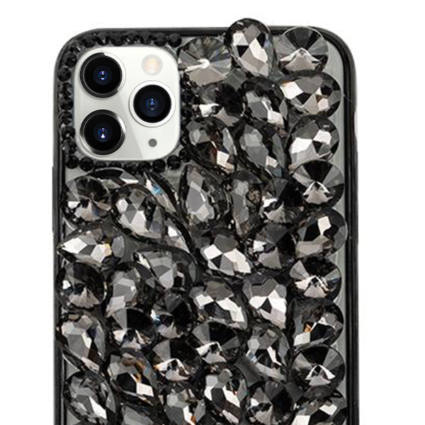 Handmade Bling Black Case IPhone 13 Pro