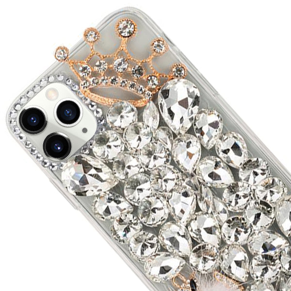 Handmade Bling Silver Fox Case IPhone 12 Pro Max
