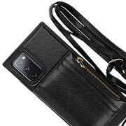 Crossbody Card Case Wallet Black Samsung S20 FE