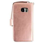 Detachable Rose Gold Wallet Samsung S7 Edge - Bling Cases.com