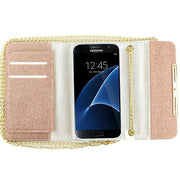 Detachable Purse Rose Gold Samsung S7 Edge - Bling Cases.com