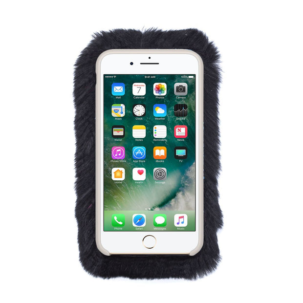 Fur Black Case Iphone 7/8 Plus - Bling Cases.com