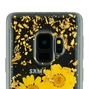 Real Flowers Yellow Samsung S9 Plus - Bling Cases.com