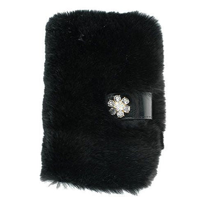 Fur Black Wallet Detachable Samsung S22 Plus