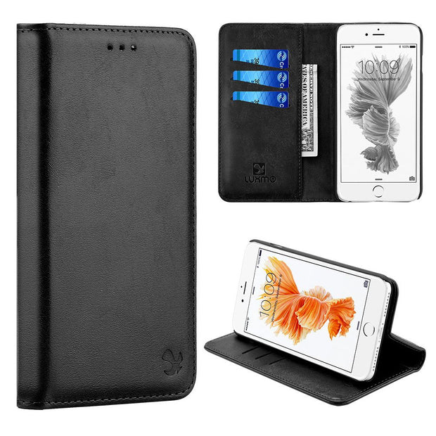 Detachable Wallet Black Iphone 6/7/8 Plus - Bling Cases.com
