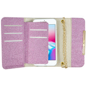 Glitter Detachable Purse Light Purple Iphone 7/8 Plus