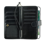 Bling Detachable Black Wallet Case Iphone 7/8 Plus - Bling Cases.com