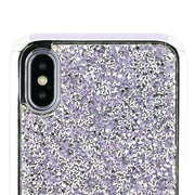 Hybrid Bling Purple Case Iphone XS MAX - Bling Cases.com