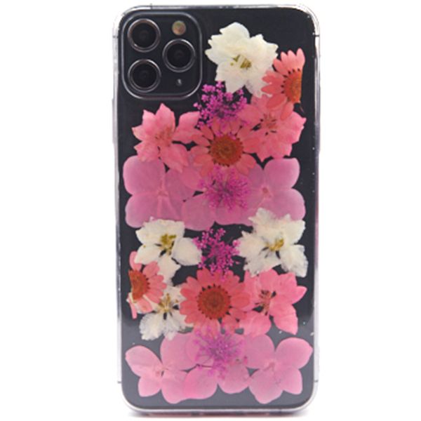 Real Flowers Pink Case IPhone 12/12 Pro